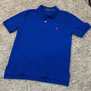 Ralph Lauren Boys Cobalt Blue Classic Polo
